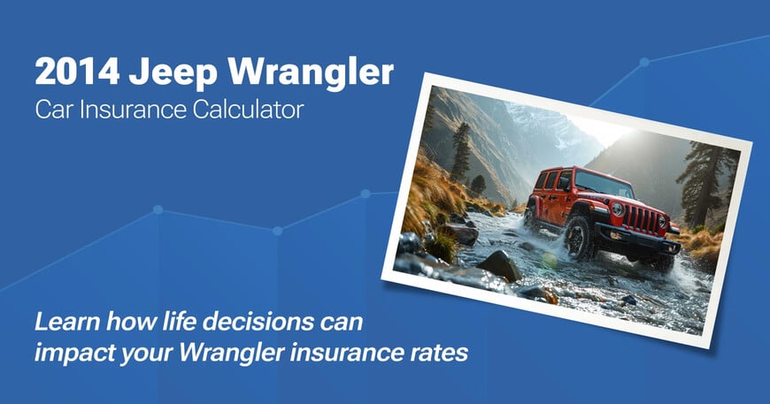 2014 Jeep Wrangler car insurance calculator image