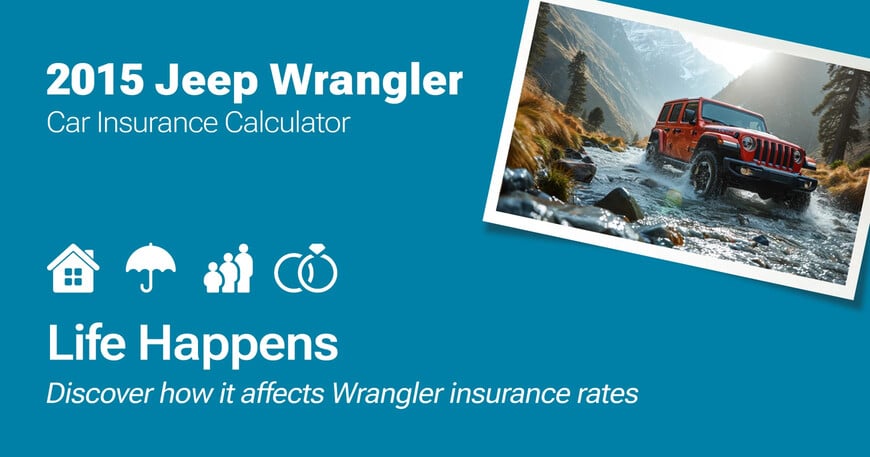 2015 Jeep Wrangler car insurance calculator image