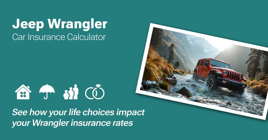 Jeep Wrangler car insurance calculator image