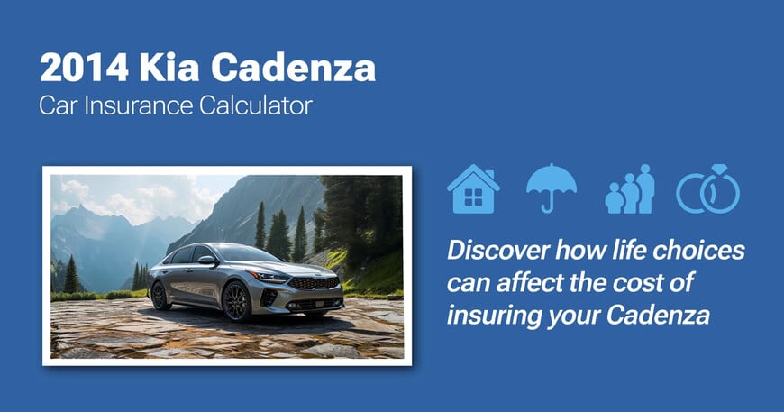 2014 Kia Cadenza car insurance calculator image