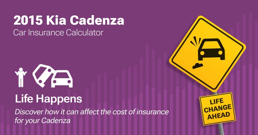 2015 Kia Cadenza car insurance calculator image