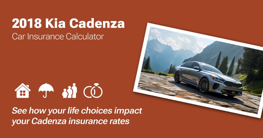 2018 Kia Cadenza car insurance calculator image