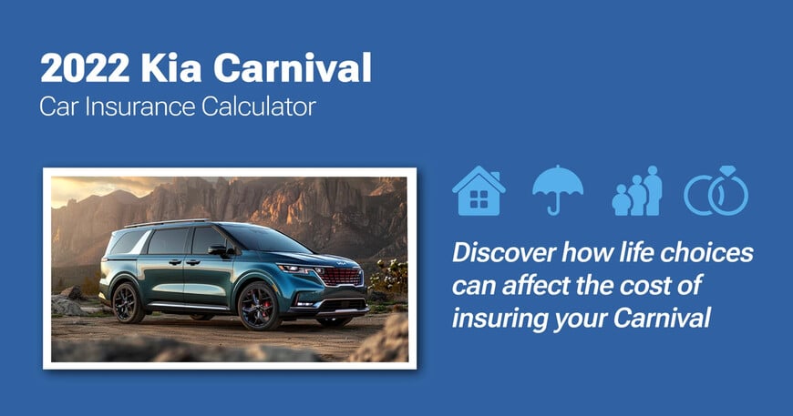 2022 Kia Carnival car insurance calculator image