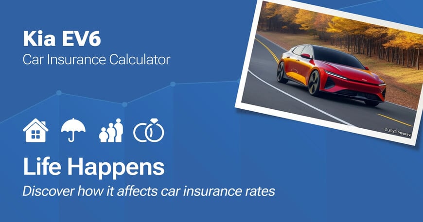 Kia EV6 car insurance calculator image
