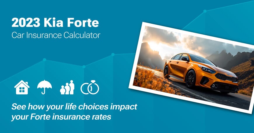 2023 Kia Forte car insurance calculator image