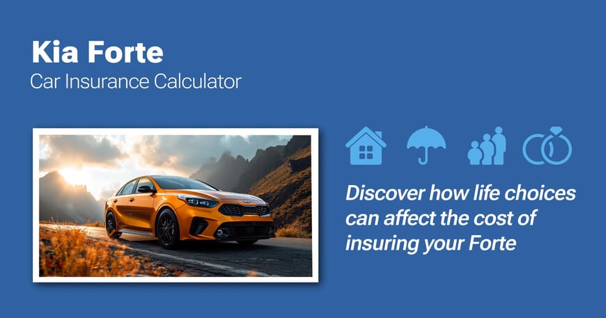 Kia Forte car insurance calculator image
