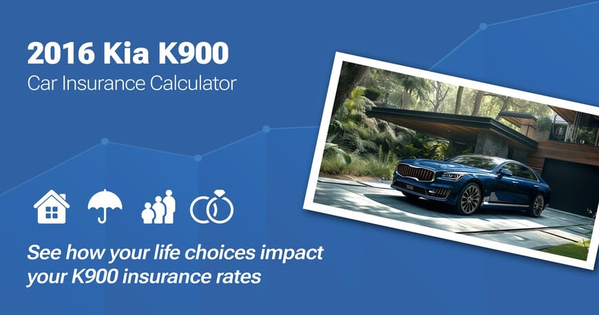 2016 Kia K900 car insurance calculator image