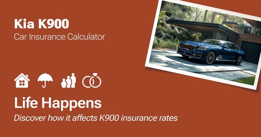 Kia K900 car insurance calculator image