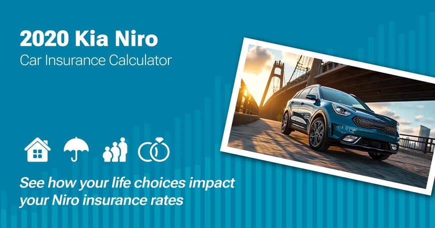2020 Kia Niro car insurance calculator image