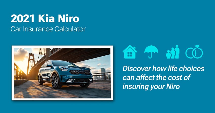 2021 Kia Niro car insurance calculator image