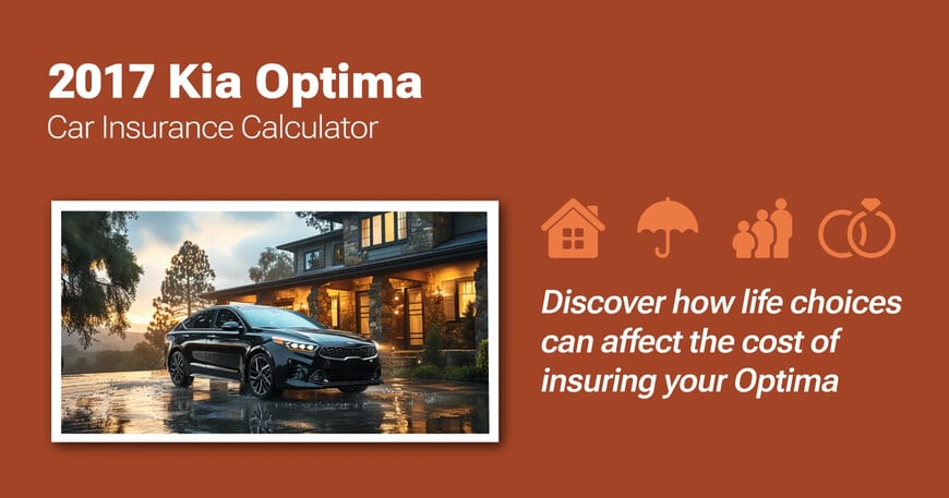 2017 Kia Optima car insurance calculator image