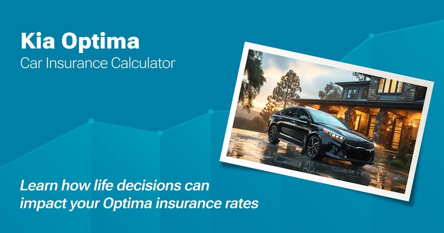 Kia Optima car insurance calculator image