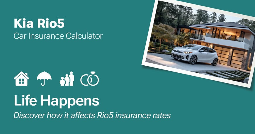 Kia Rio5 car insurance calculator image