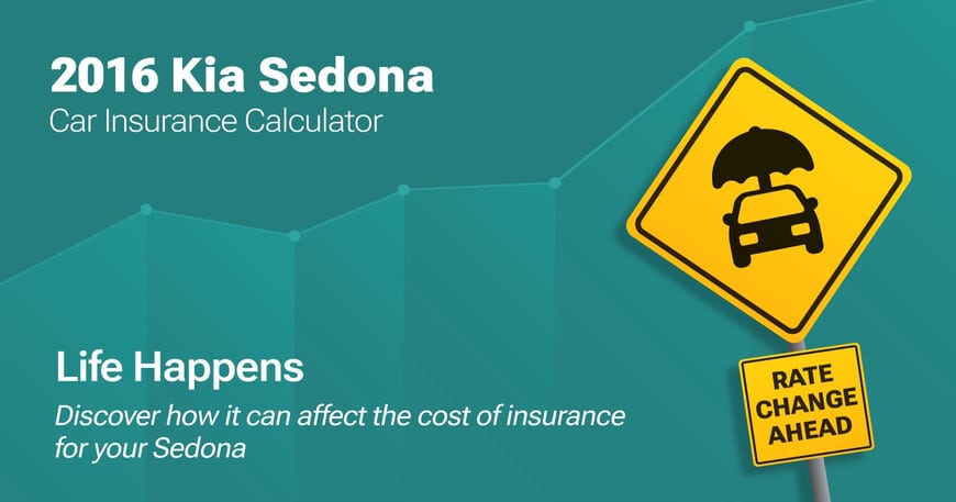 2016 Kia Sedona car insurance calculator image