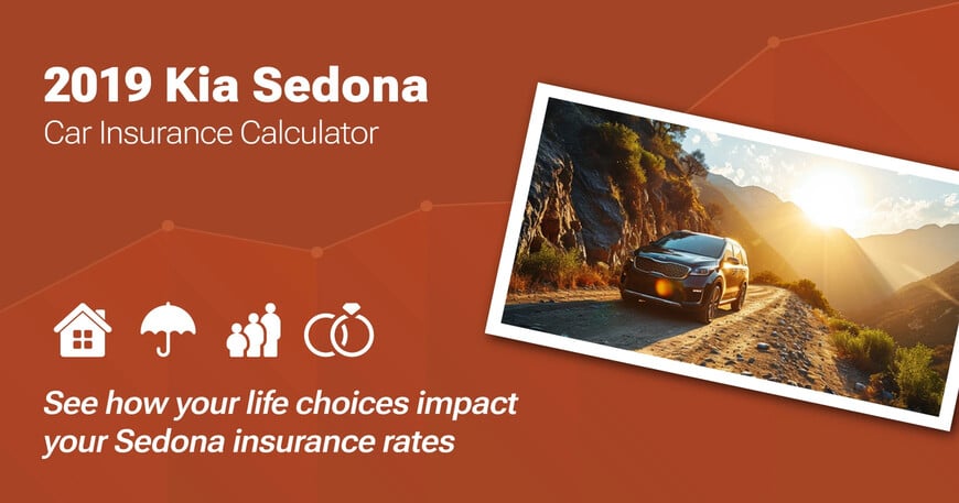 2019 Kia Sedona car insurance calculator image