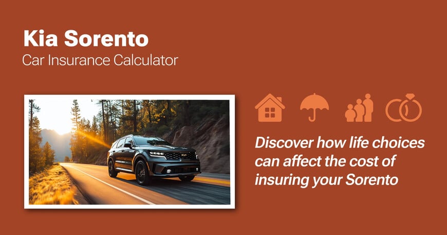 Kia Sorento car insurance calculator image