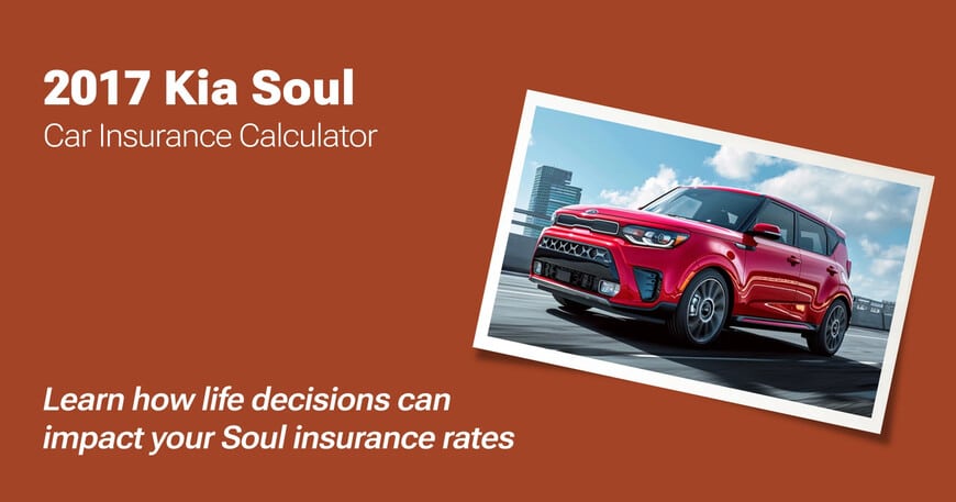 2017 Kia Soul car insurance calculator image