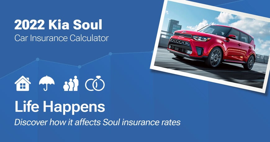 2022 Kia Soul car insurance calculator image