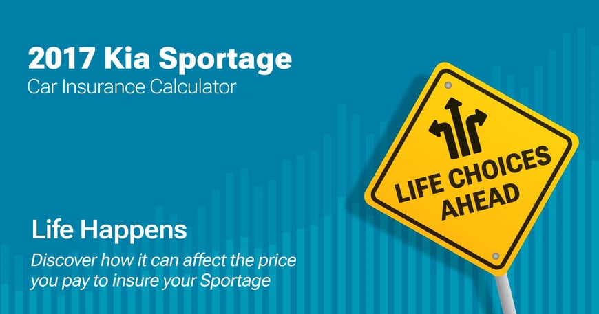 2017 Kia Sportage car insurance calculator image