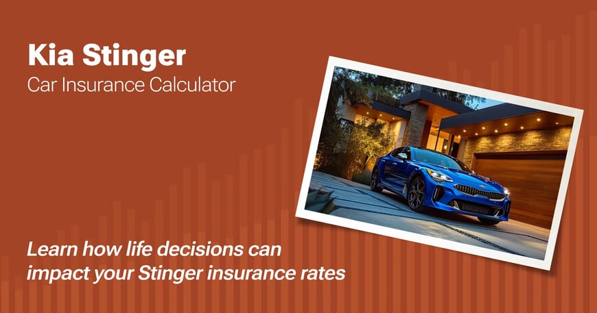 Kia Stinger car insurance calculator image