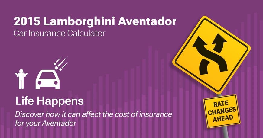 2015 Lamborghini Aventador car insurance calculator image