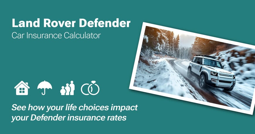 Land Rover Defender car insurance calculator image