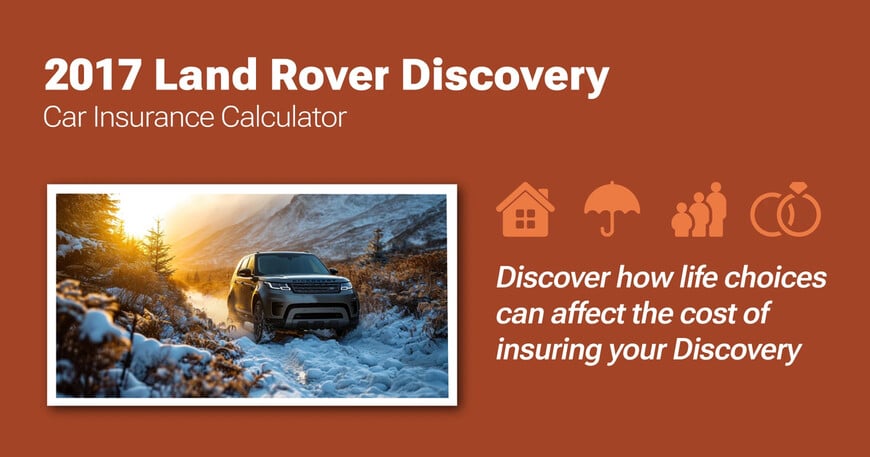 2017 Land Rover Discovery car insurance calculator image