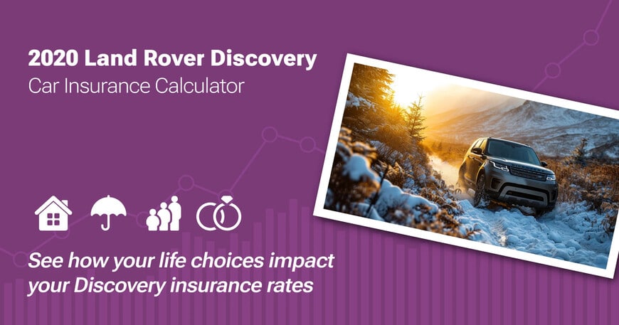 2020 Land Rover Discovery car insurance calculator image