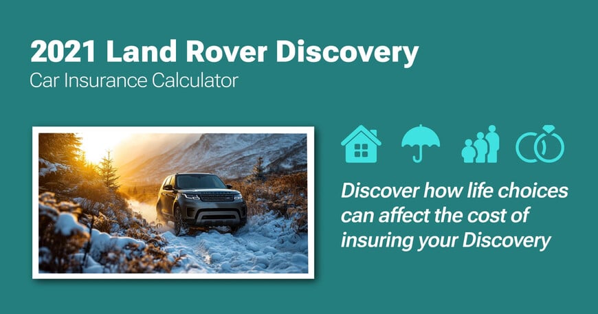 2021 Land Rover Discovery car insurance calculator image