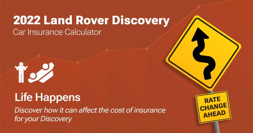 2022 Land Rover Discovery car insurance calculator image