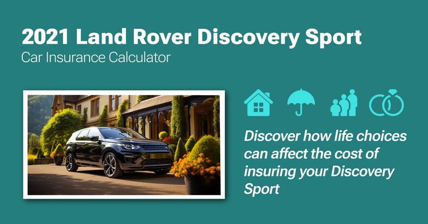 2021 Land Rover Discovery Sport car insurance calculator image