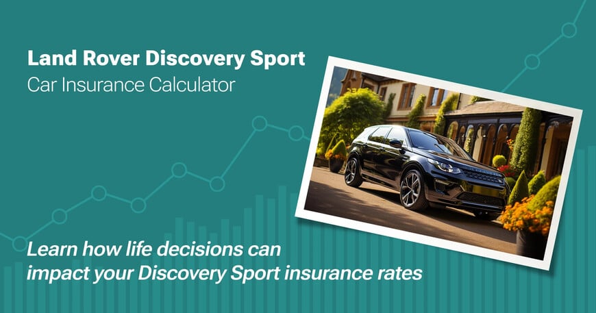 Land Rover Discovery Sport car insurance calculator image