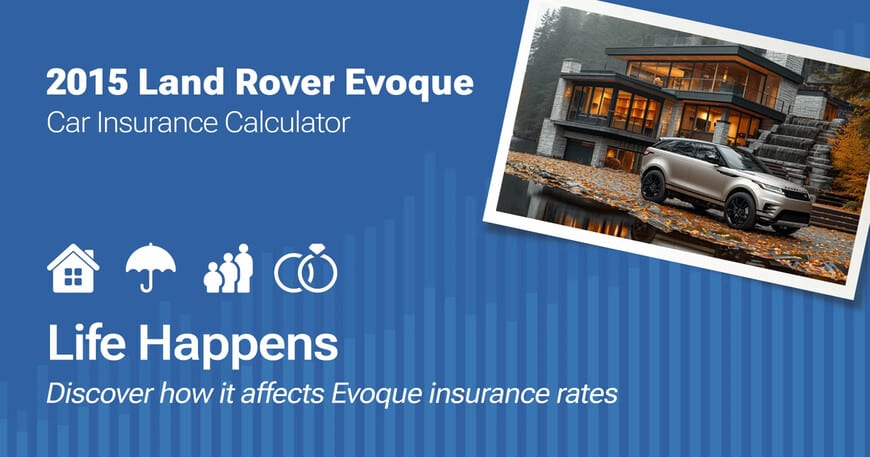 2015 Land Rover Evoque car insurance calculator image