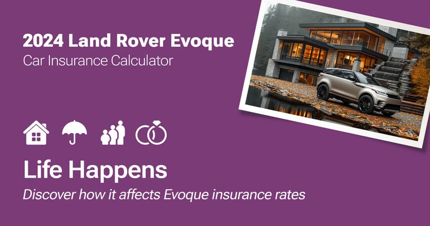 2024 Land Rover Evoque car insurance calculator image
