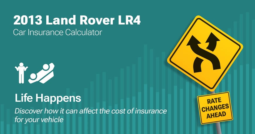 2013 Land Rover LR4 car insurance calculator image