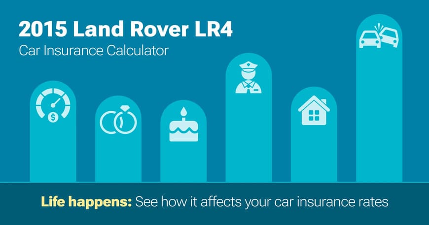 2015 Land Rover LR4 car insurance calculator image