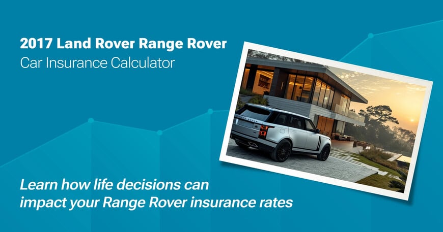 2017 Land Rover Range Rover car insurance calculator image