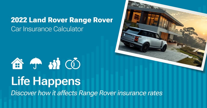 2022 Land Rover Range Rover car insurance calculator image