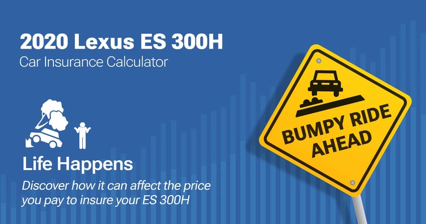2020 Lexus ES 300h car insurance calculator image