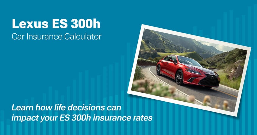 Lexus ES 300h car insurance calculator image