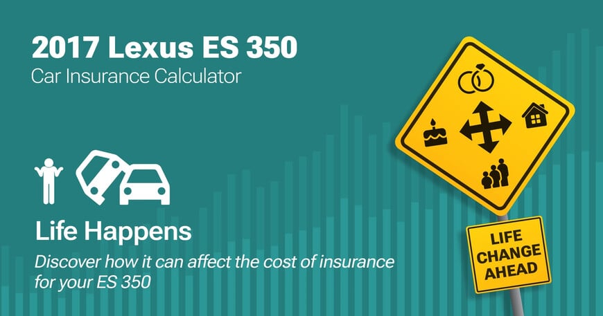 2017 Lexus ES 350 car insurance calculator image