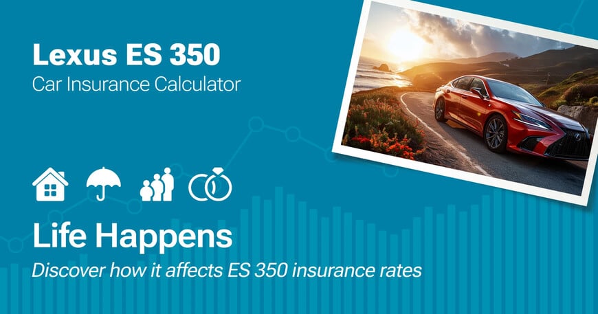 Lexus ES 350 car insurance calculator image