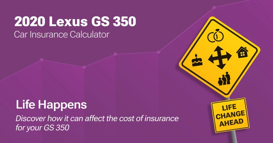 2020 Lexus GS 350 car insurance calculator image