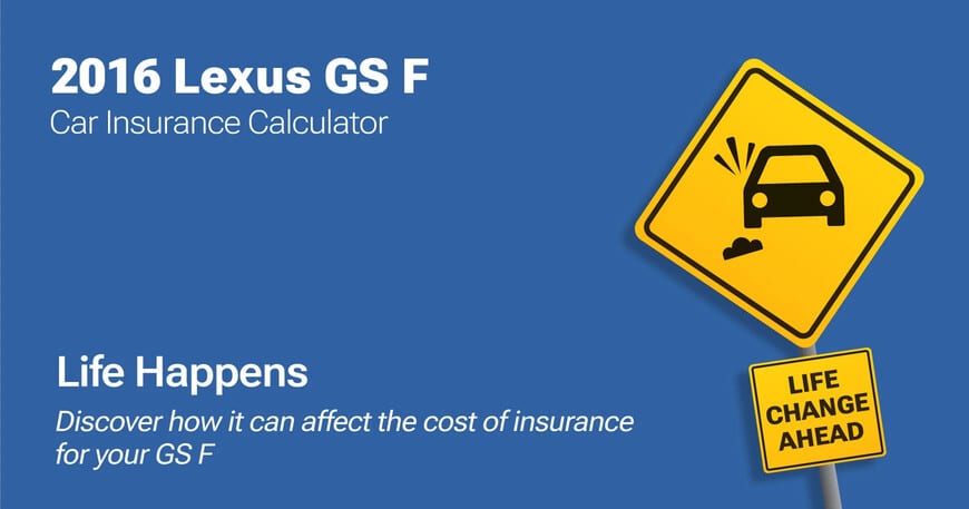2016 Lexus GS F car insurance calculator image
