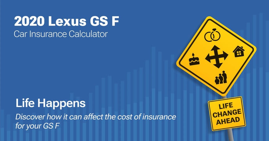 2020 Lexus GS F car insurance calculator image