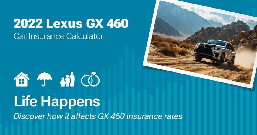 2022 Lexus GX 460 car insurance calculator image