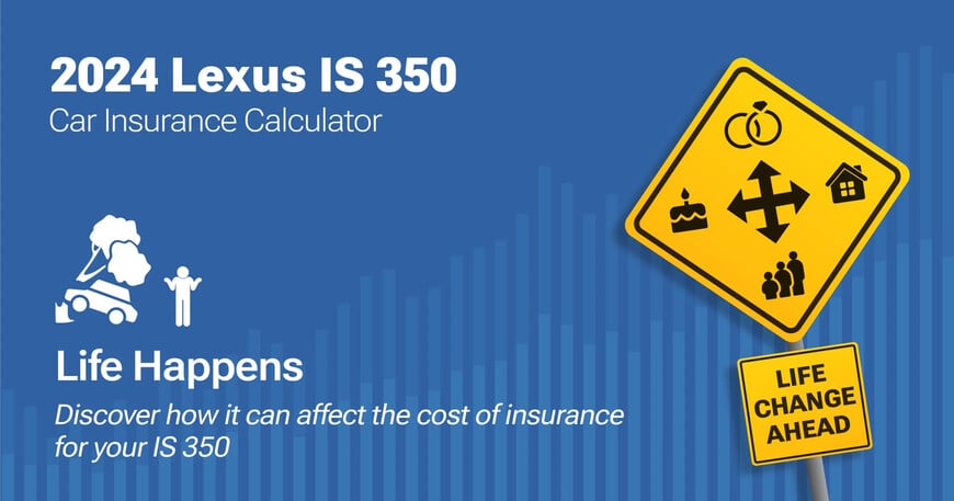 2024 Lexus IS 350 car insurance calculator image
