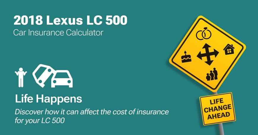 2018 Lexus LC 500 car insurance calculator image