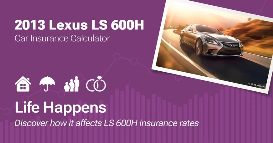 2013 Lexus LS 600H car insurance calculator image