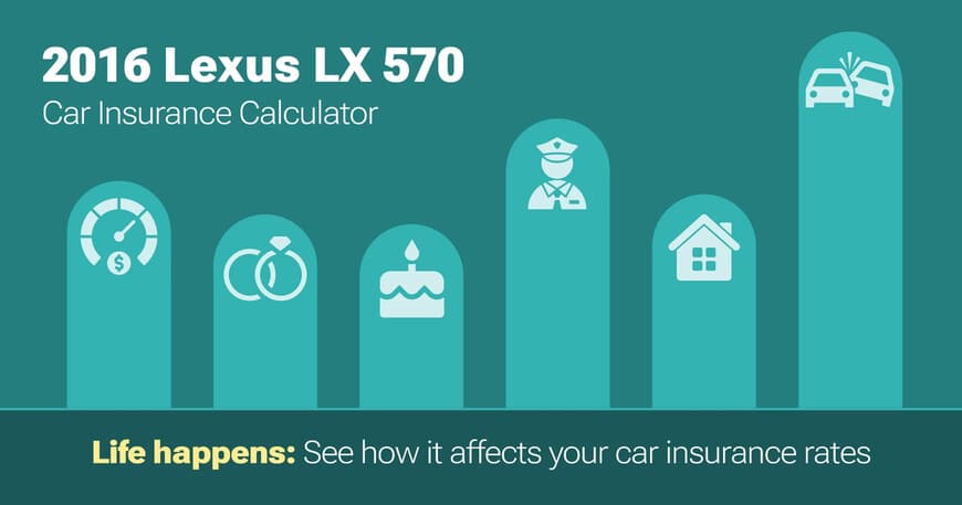 2016 Lexus LX 570 car insurance calculator image